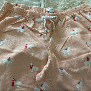 J. Crew Light Coral Alpaca Pajama Bottoms